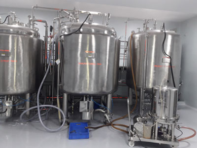 Syrup Manufacturing Plant